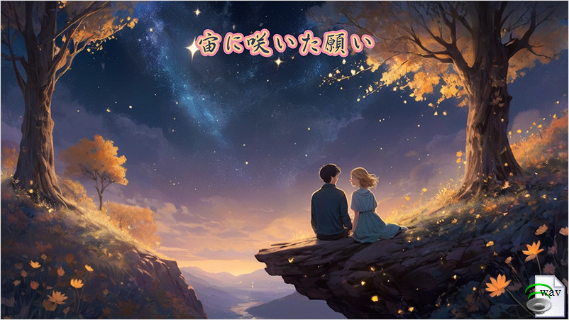 宙に咲いた願い(J-Pop)