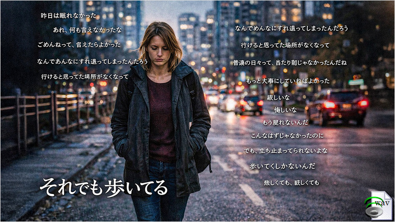 それでも歩いてる(Indie Folk Rock)