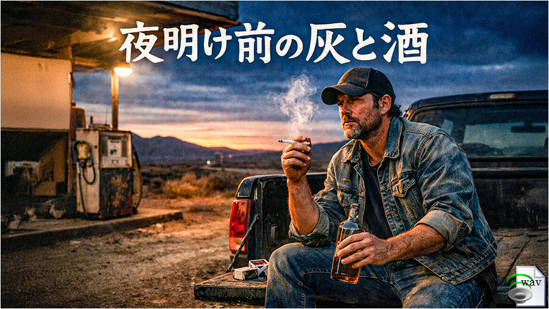 夜明け前の灰と酒(Americana Rock)