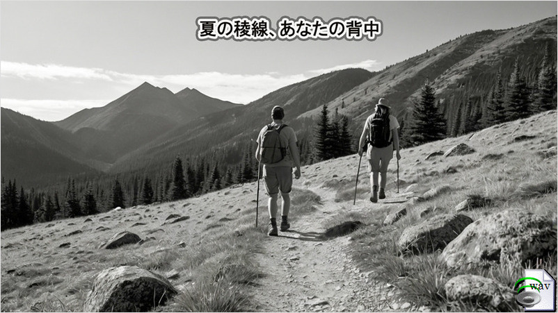 夏の稜線、あなたの背中(Country Pop)
