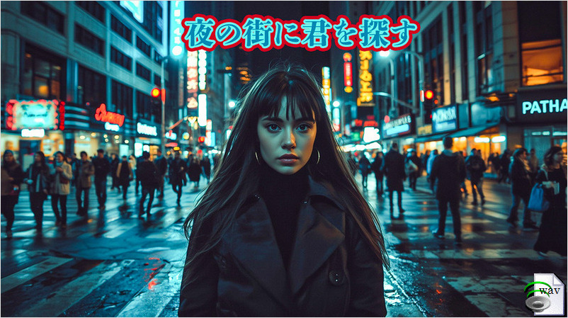 夜の街に君を探す(Folk)