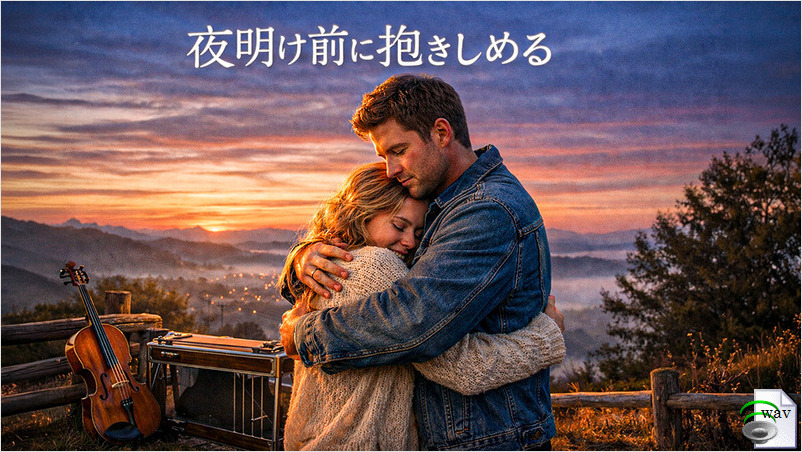 夜明け前に抱きしめる(Country Pop)