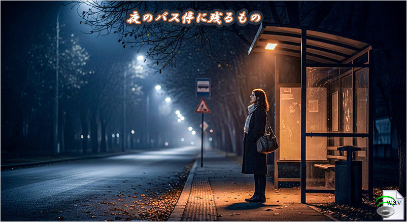 夜のバス停に残るもの(Acoustic Ballad)