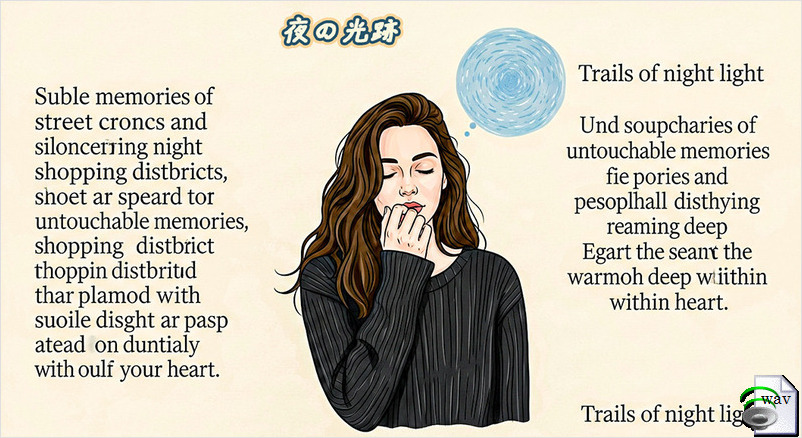 夜の光跡(Dream Pop)