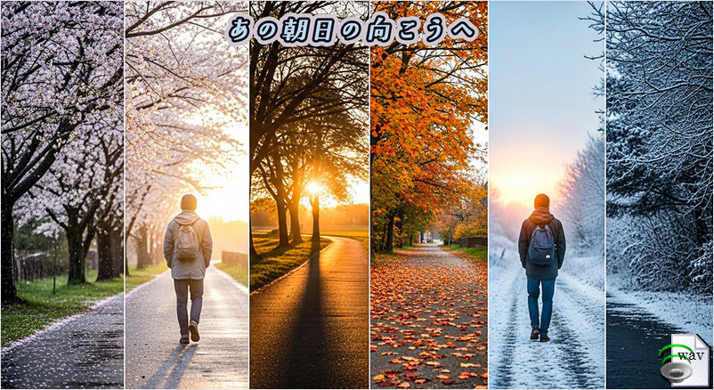 あの朝日の向こうへ(Acoustic Ballad)