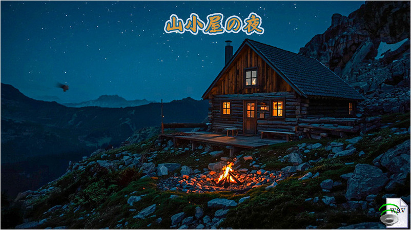 山小屋の夜(Folk Rock)