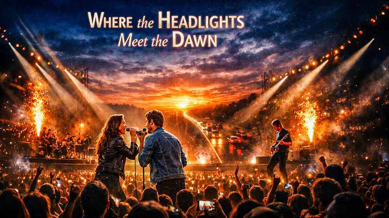 Where the Headlights Meet the Dawn(Emotional Power Ballad)(Live)