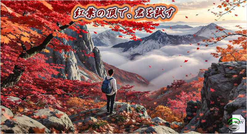 紅葉の頂で、君を試す(Folk Rock)