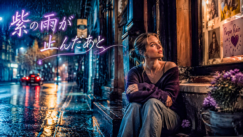紫の雨が止んだあと(Dream Pop)