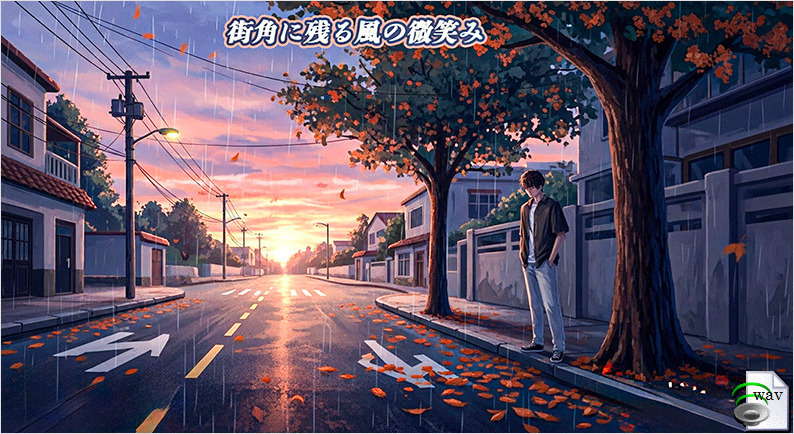街角に残る風の微笑み(Alternative Rock)