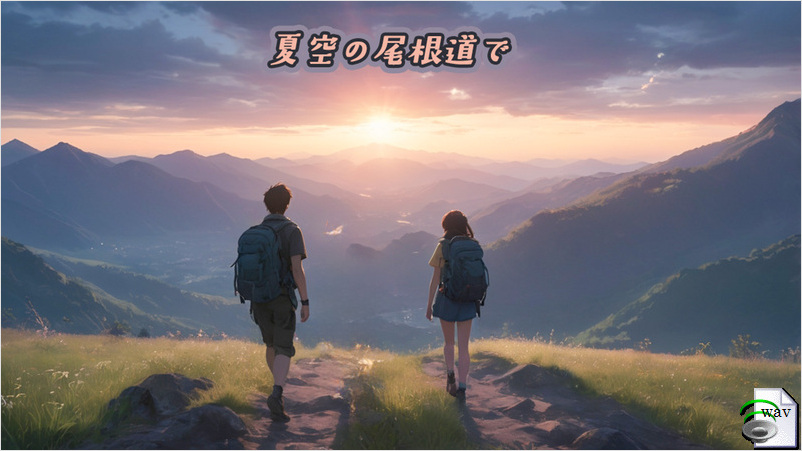 夏空の尾根道で(Country Folk)
