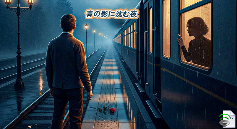 青の影に沈む夜(Ethereal Pop)