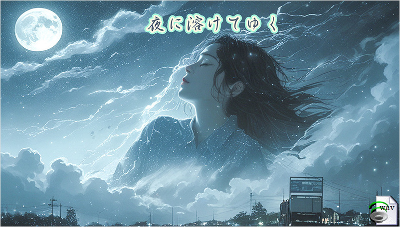 夜に溶けてゆく(Pop)