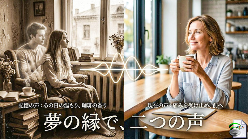 夢の縁で、二つの声(Emo Rock)