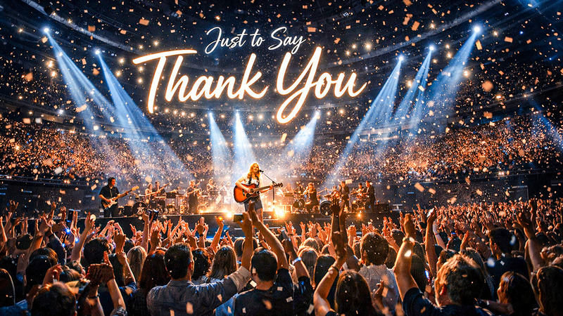 Just to Say Thank You(Folk Pop)(Live)