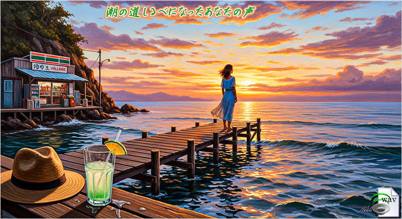 潮の道しるべになったあなたの声(Country Pop)