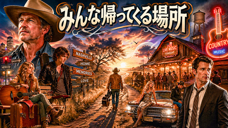 みんな帰ってくる場所(Country Rock)