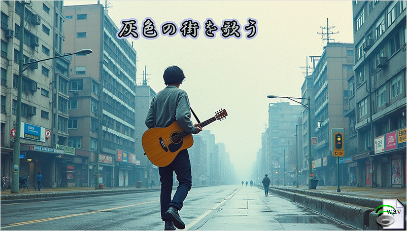 灰色の街を歌う(Folk)