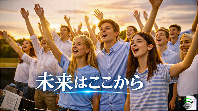 未来はここから(Inspirational Choral Pop)