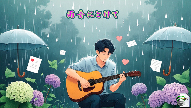 雨音にとけて(Folk)