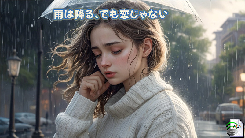 雨は降る、でも恋じゃない(Ballad)