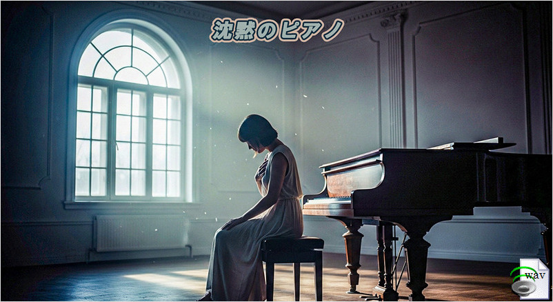 沈黙のピアノ(Soft Piano Ballad)