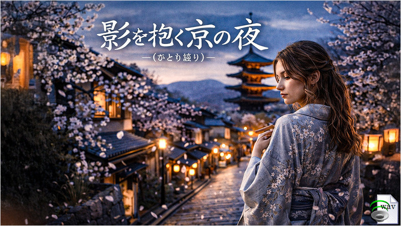 影を抱く京の夜(Japanese Folk Pop)