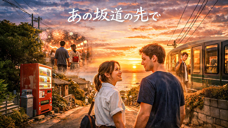 あの坂道の先で(Heartfelt Pop Rock)