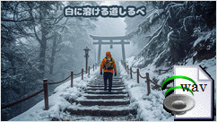 白に溶ける道しるべ(Folk)