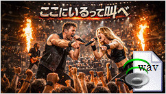 ここにいるって叫べ(Live Rock)