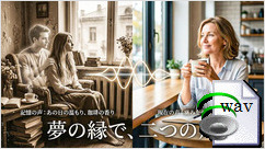 夢の縁で、二つの声(Emo Rock)